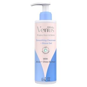 NWT Venus for Pubic Hair & Skin Women's 2-in-1 Cleanser and Shave Gel